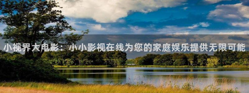 韓國影視?。盒∫暯绱箅娪埃盒⌒∮耙曉诰€為您的家庭娛樂提供無限可能